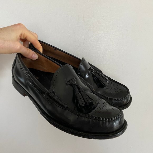 MENS LARKIN TASSEL BROGUE WEEJUNS LOAFER - Picture 1 of 5